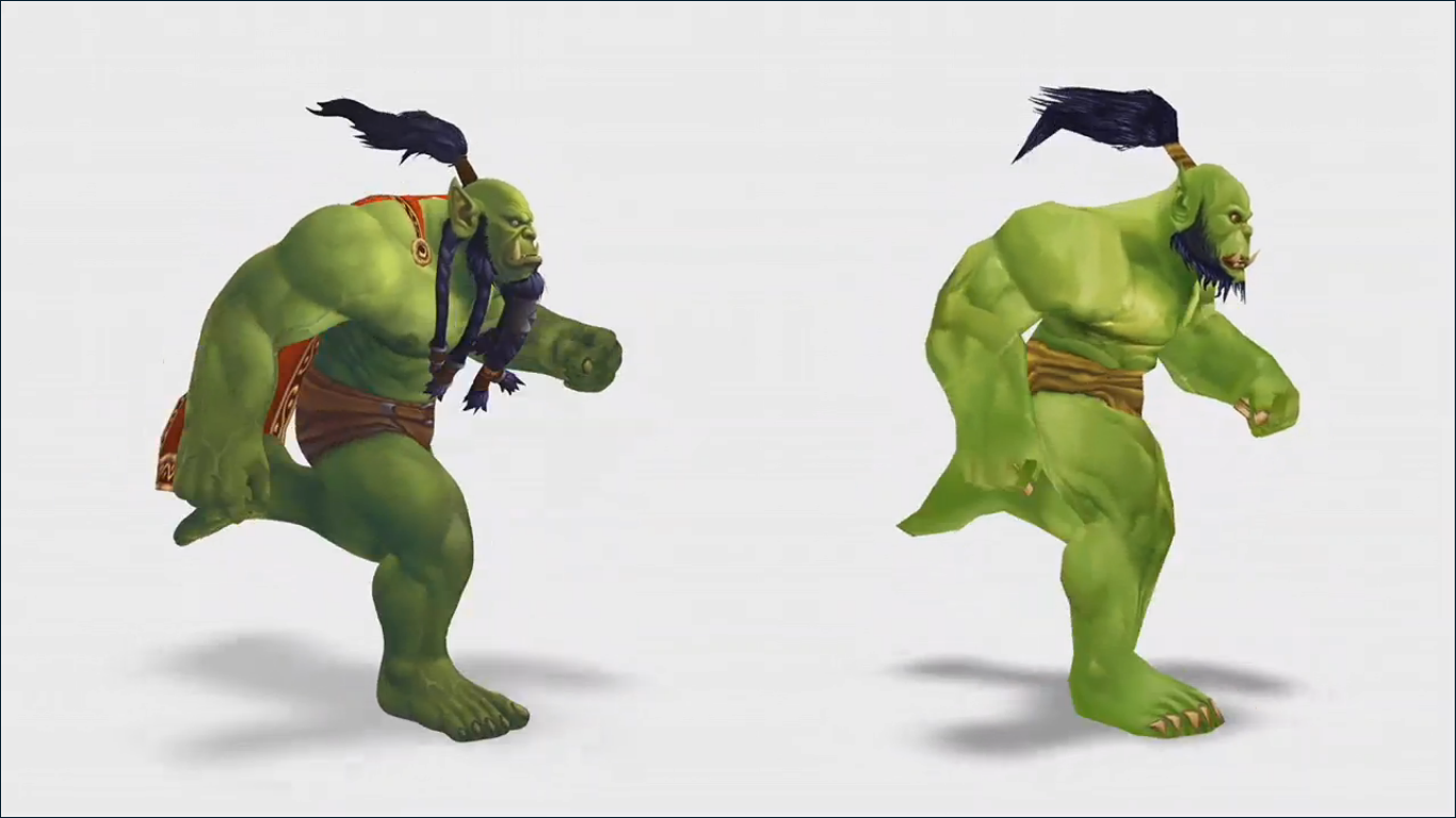 Wow Warlords Of Draenor Character Models Gallery Gamegrin