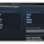 Steam Introduces Custom Tags