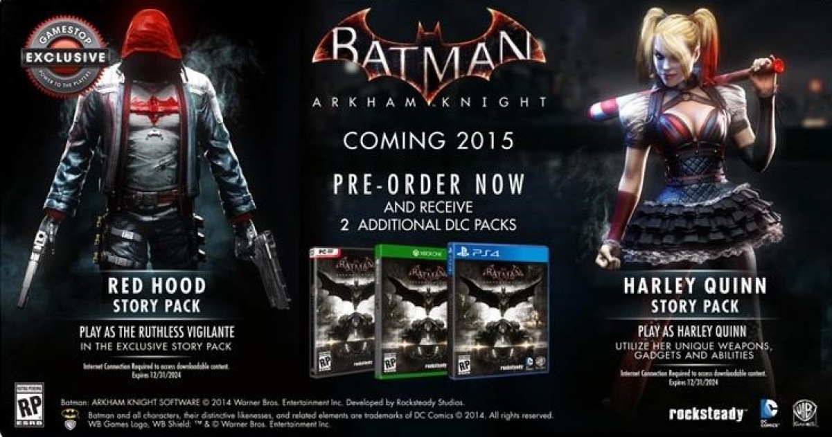 Batman: Arkham Knight Red Hood DLC | GameGrin