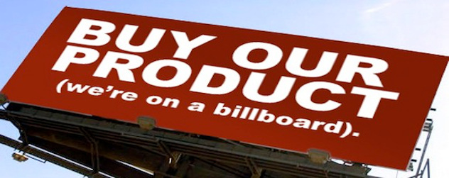 Billboard buy product