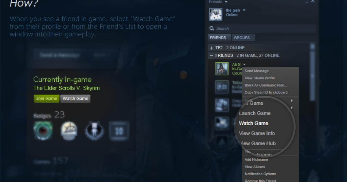 Game hub. Аналог стима. Steam Broadcasting. Select game Steam. Steam friends info.