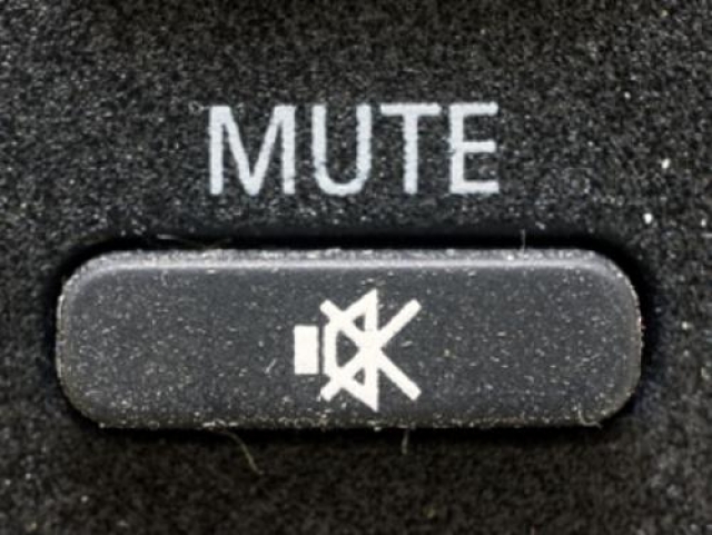 mute button