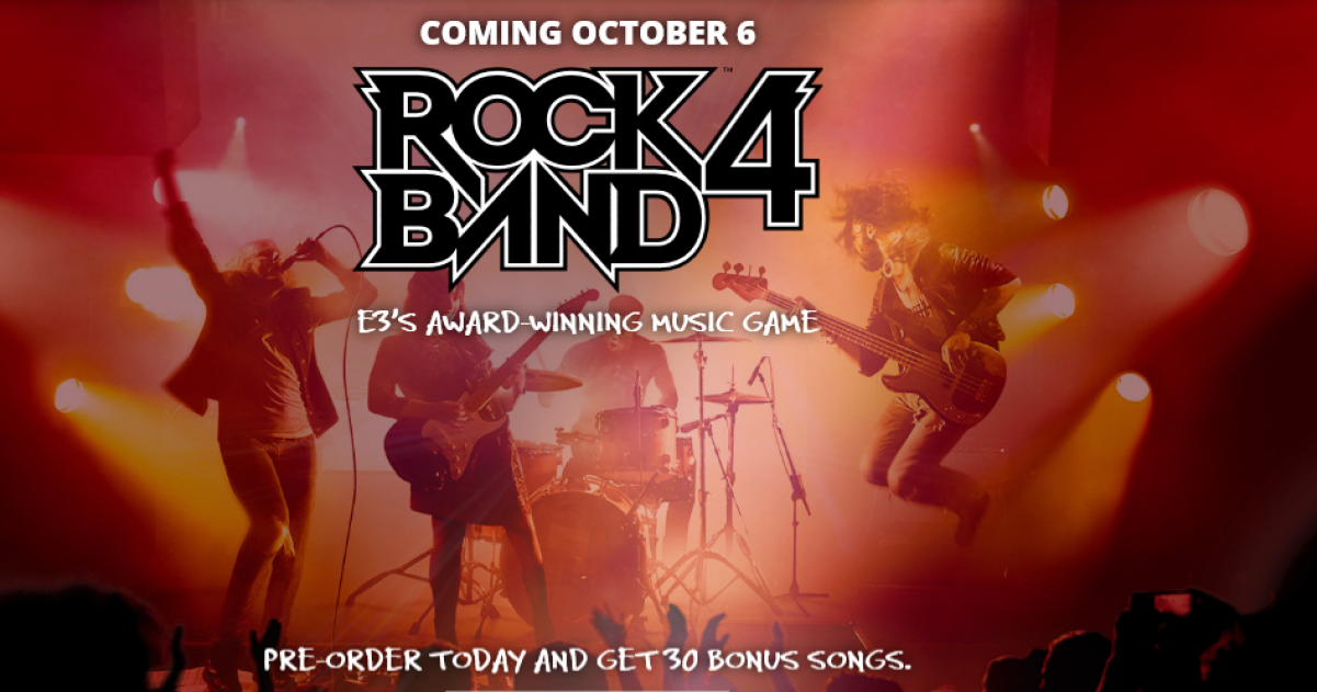 Rock Band 4 Setlist Confirmed | GameGrin