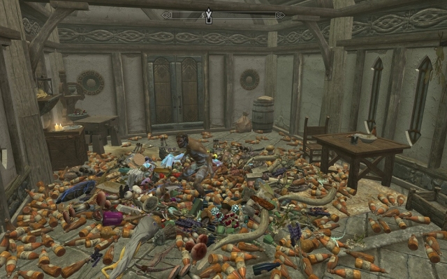 skyrim hoarders