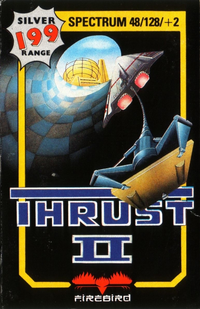 185097 thrust ii zx spectrum front cover