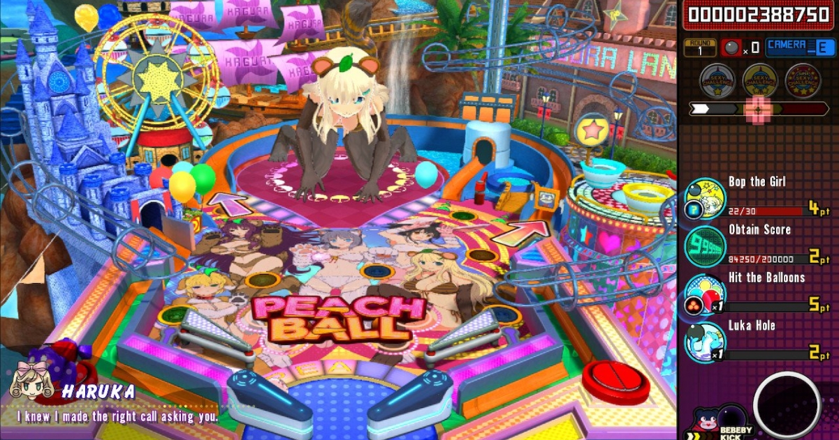 Senran Kagura Peach Ball brings sexy pinball action to PC on Aug. 14