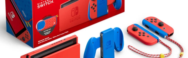 Mario Themed Nintendo Switch Available for Pre-order