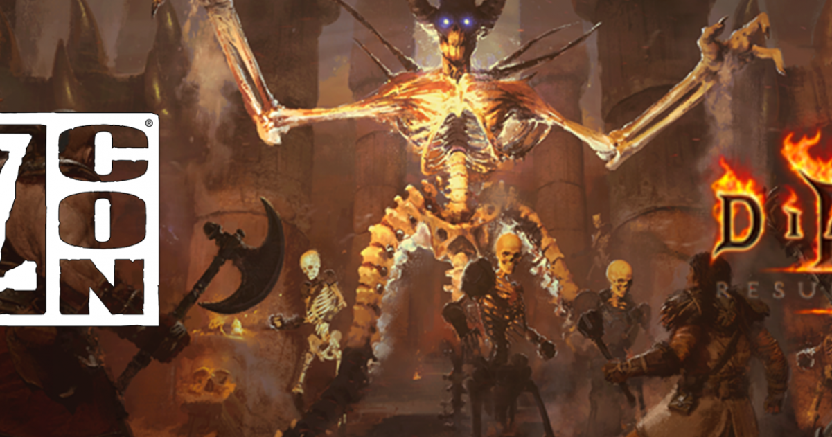 BlizzCon Online Diablo II Resurrected Reveal Trailer GameGrin