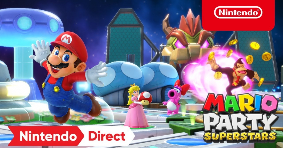 E3 2021 Mario Party Superstars Announcement Trailer Gamegrin