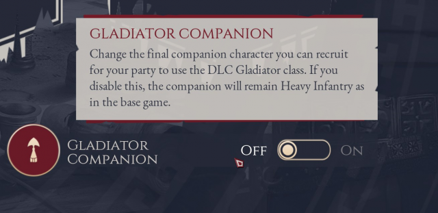 Gladiator Companion
