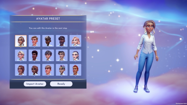 Screenshot of Disney+ - Create avatar