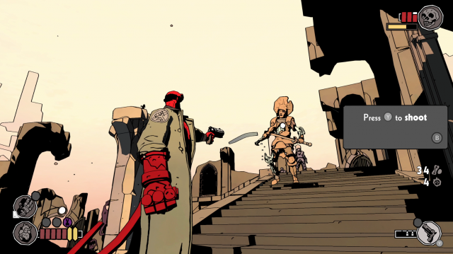 Hellboy Shooting