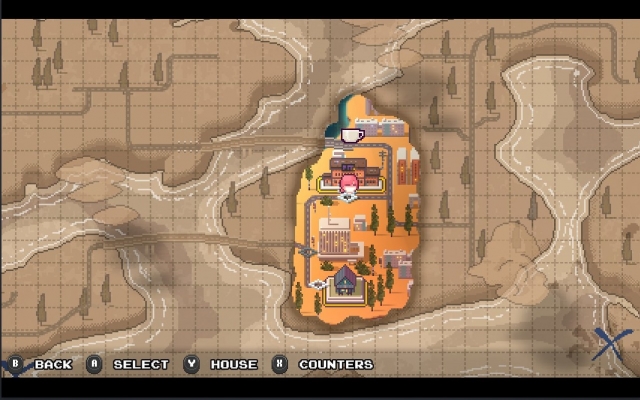 PixelCafe map