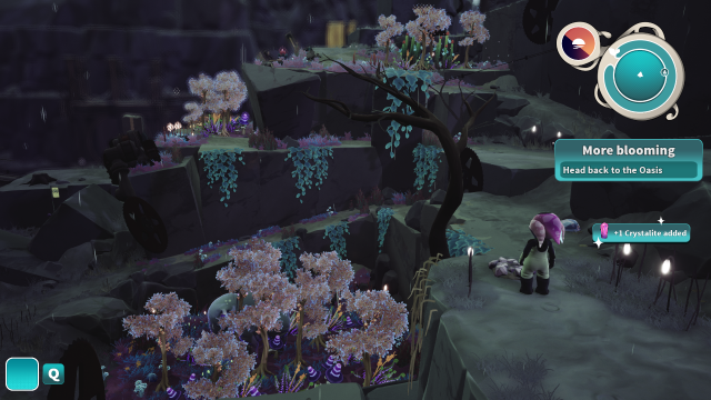 distant bloom environment