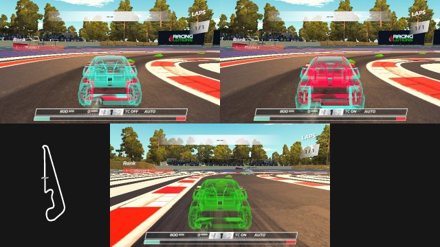 HotLapRacing splitscreen