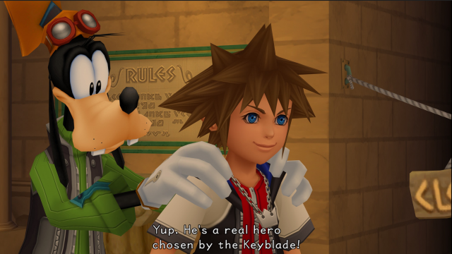 GOOFY AND SORA