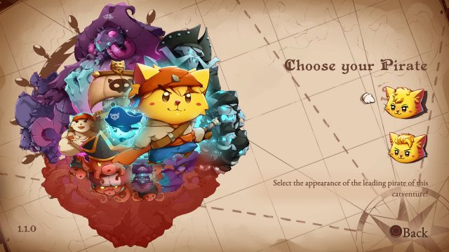 Cat Quest III pirateselection