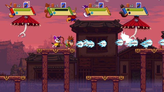 KemonoHeroes projectiles