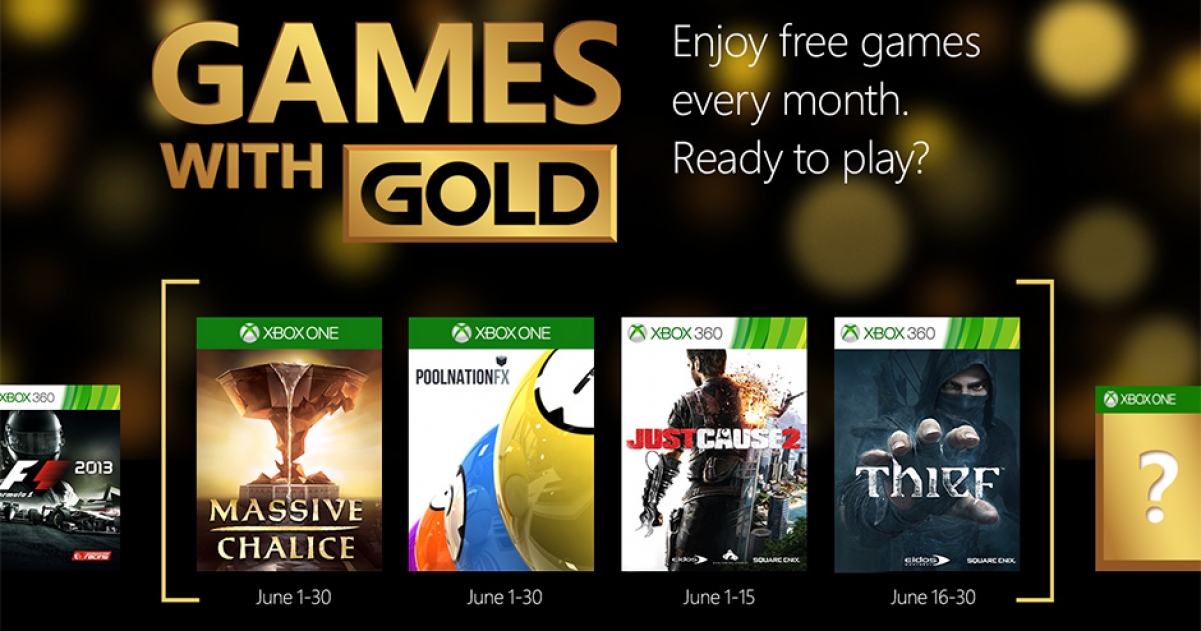 Games With Gold Revealed For June GameGrin