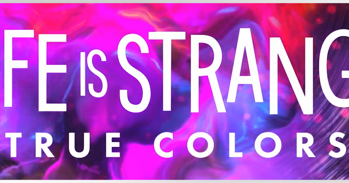 Life is Strange true Colors logo. Life is Strange true Colors PNG. Life is Strange true Colors logo PNG. Life is Strange true Colors logo PNG background.