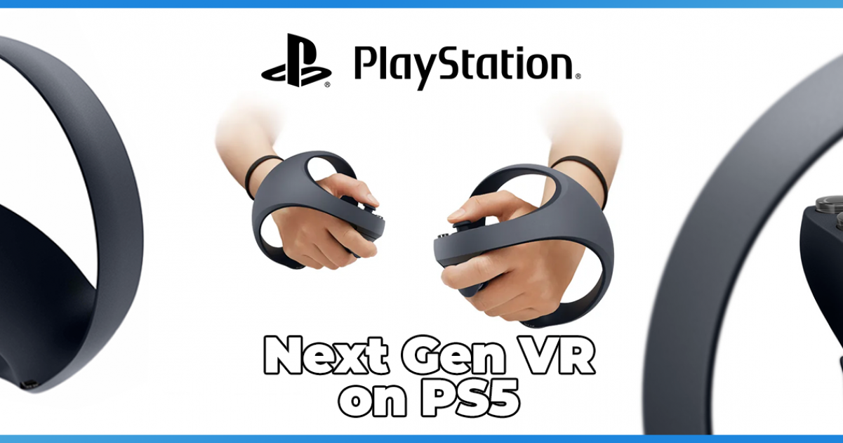 PS5 VR NextGen Motion Controllers Revealed GameGrin