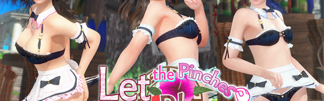 Get Pinching in Dead or Alive Xtreme Venus Vacation