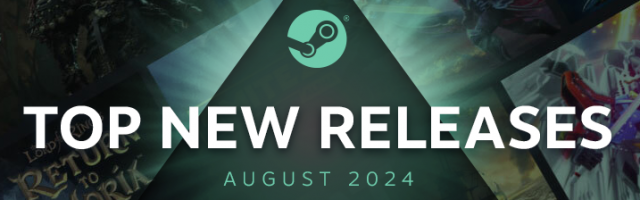 Steam Top Releases in August 2024