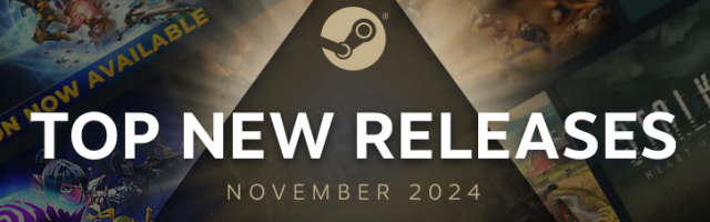 Steam Top Releases in November 2024