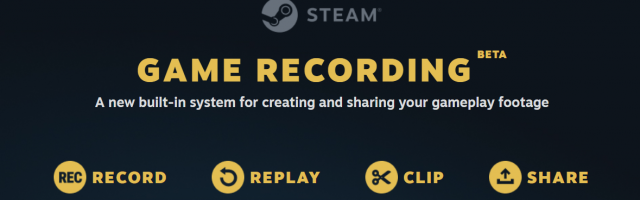 Steam Beta Receives Brand-new Recording Feature