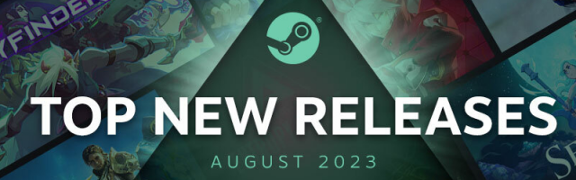 Steam Top Releases in August 2023