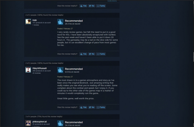 Steam Reviews: What Are They Good For? | GameGrin