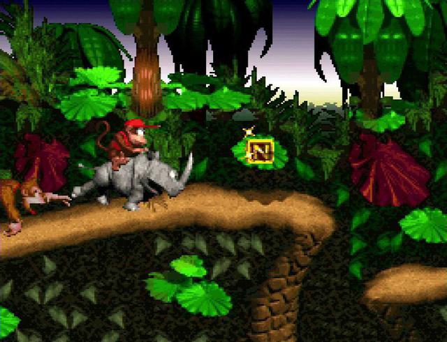 donkey kong country 1 snes