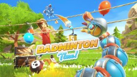 Badminton Time Box Art