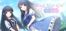 Black Hair Girl is Best Girl Box Art