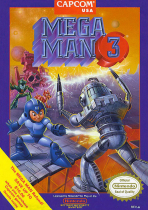 Mega Man 3 Box Art