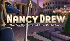 Nancy Drew and the Deadly Secret of Olde World Park Box Art