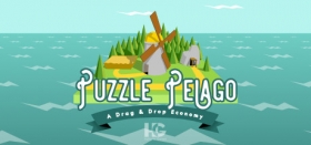 Puzzle Pelago - A Drag & Drop Economy Box Art