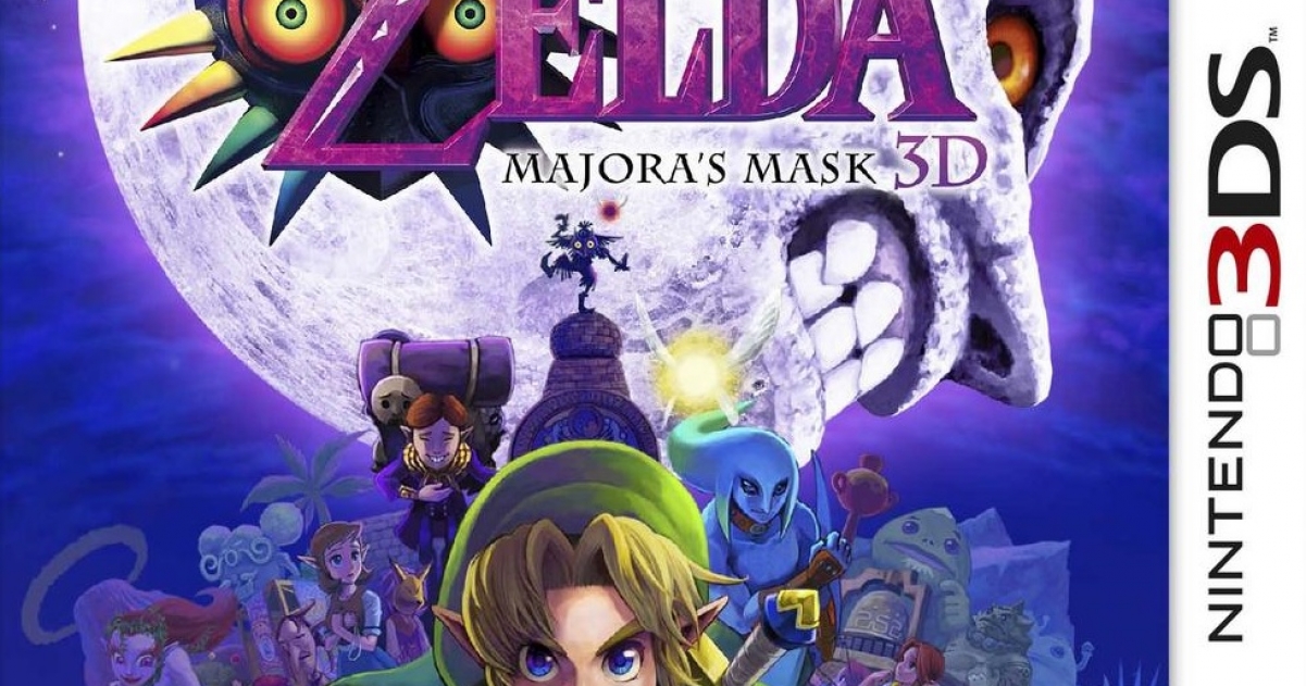 The legend of Zelda Majora's mask(3d discount cover (