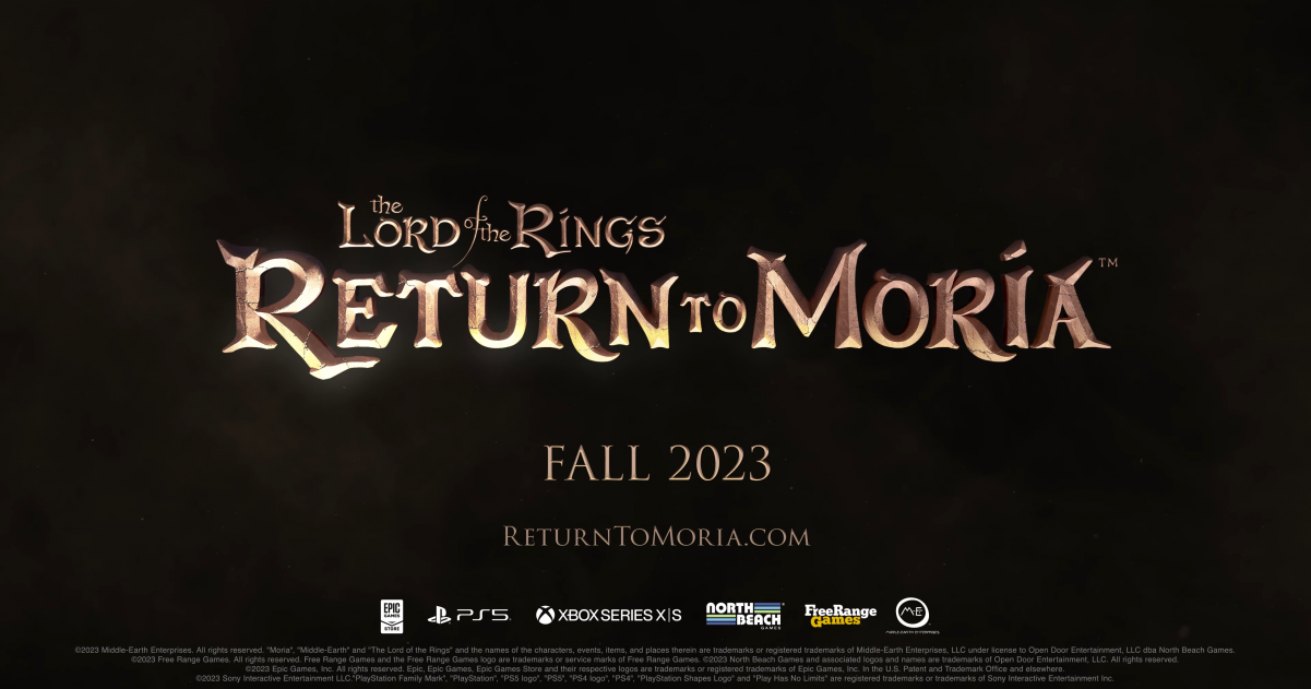 The Lord Of The Rings Return To Moria Release Date Revealed! GameGrin