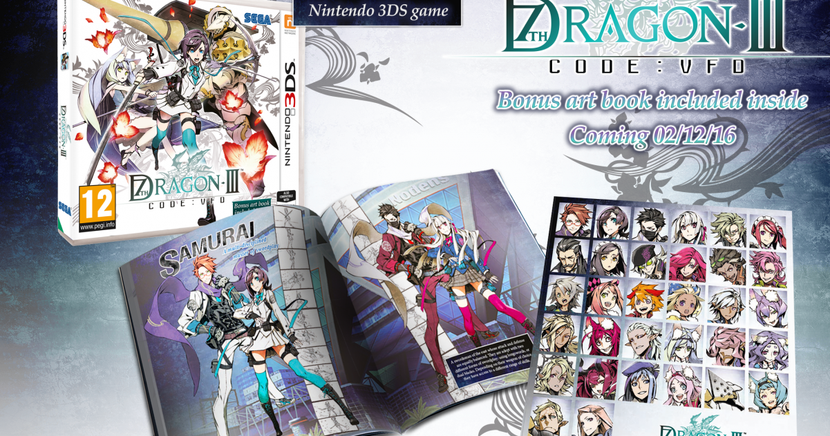 7th Dragon III Code: VFD, Nintendo 3DS games, Games