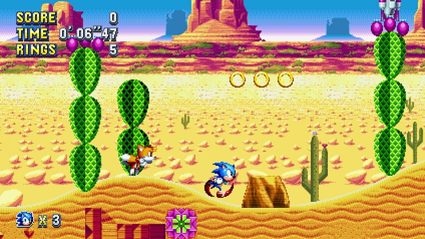 Sonic Mania Armless Sonic + More Green Hill 